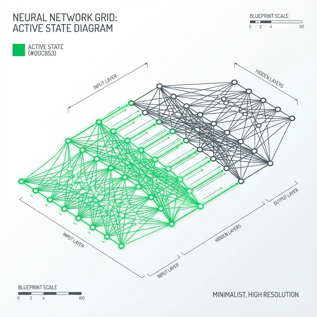 Neural Network Grid Active State
